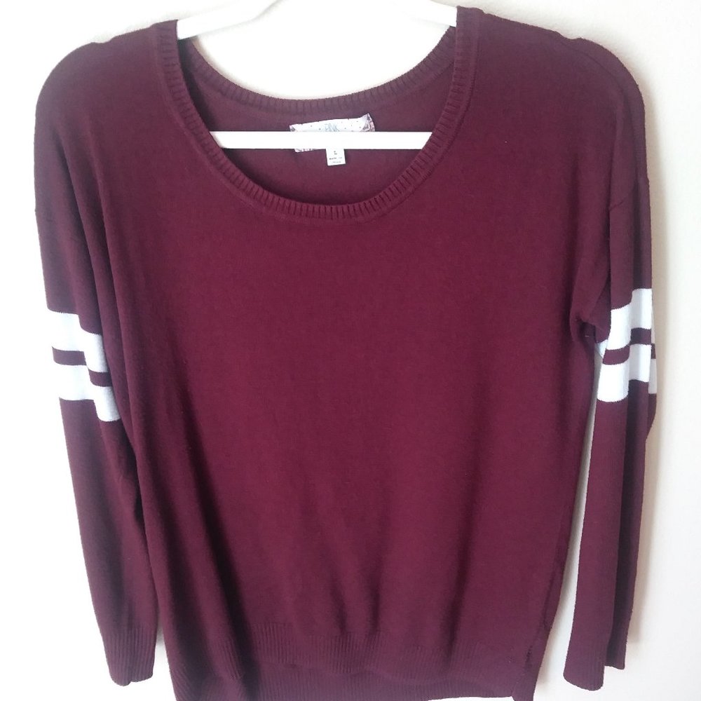 Dark Red Sweater